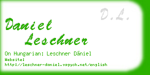 daniel leschner business card